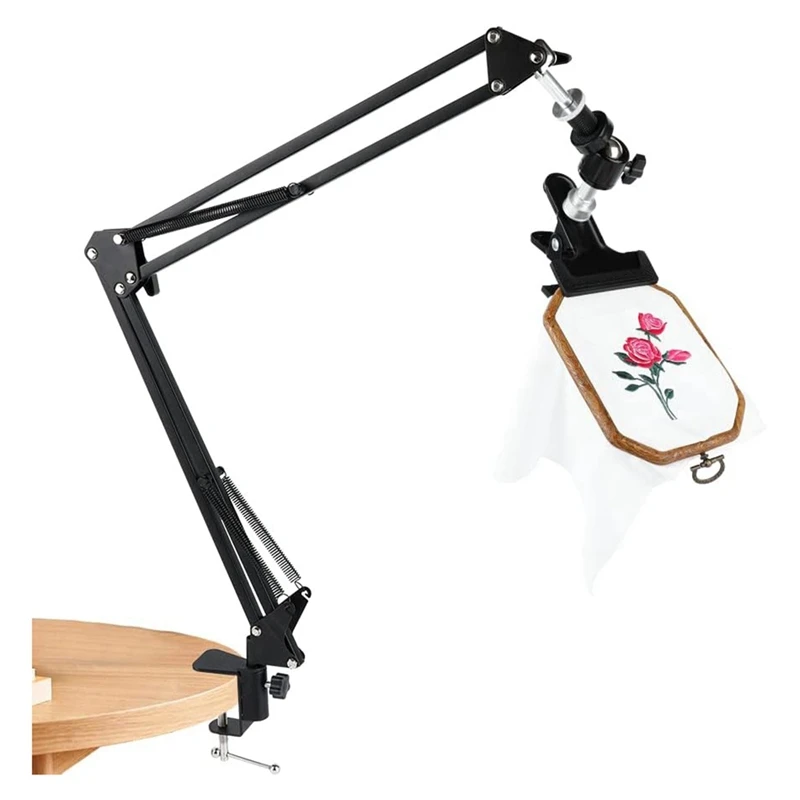 Embroidery Hoop Stand - 자수 스탠드 자수틀 크로스스티치 스탠드: 360도